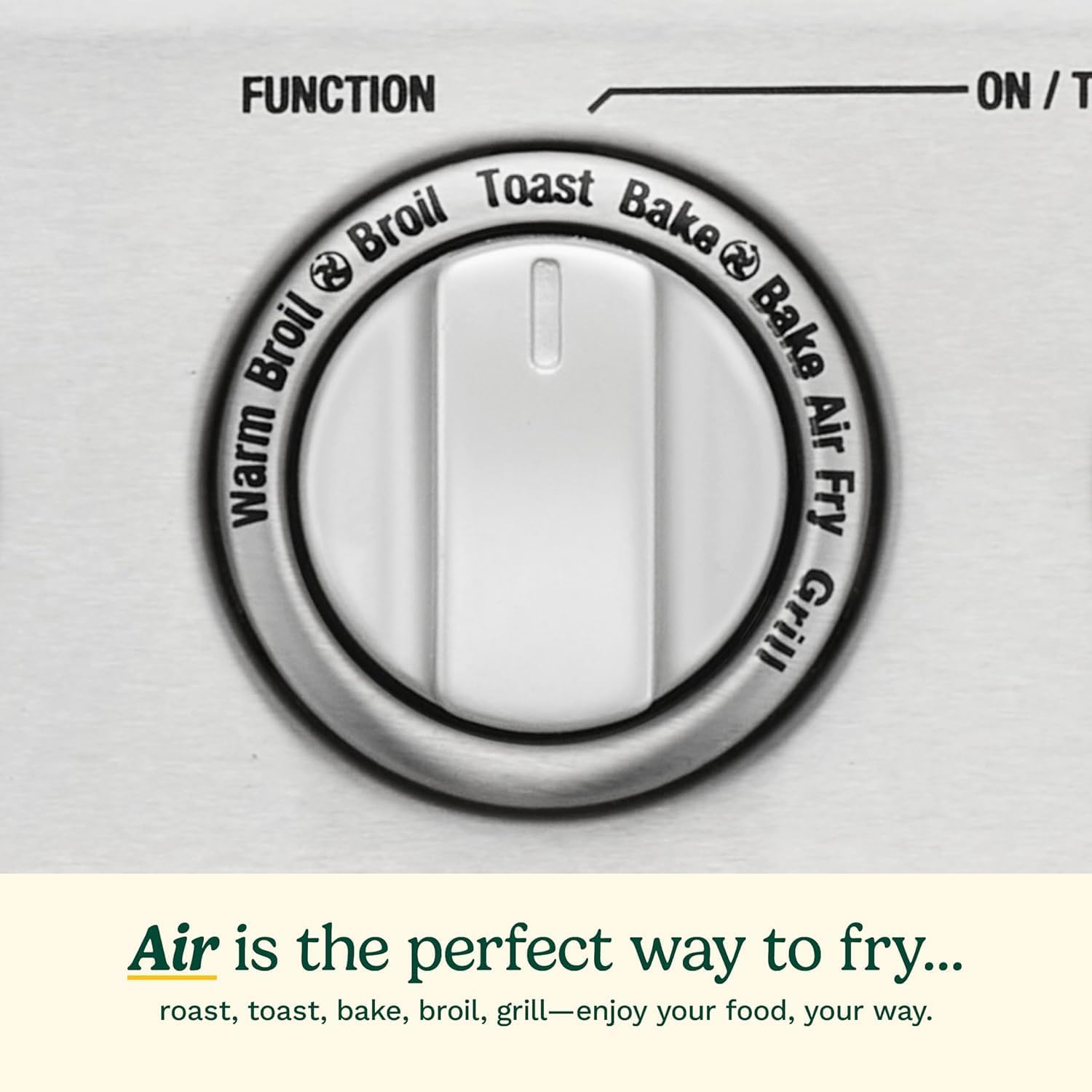 Cuisinart Air Fryer Toaster Oven with Grill, 1800W 8-1 Air Fryer Oven with Bake, Convection Bake, Grill, Broil and Warm Options, Large Capacity, 60-Minute Timer, TOA-70NAS, Stainless Steel - Image 6