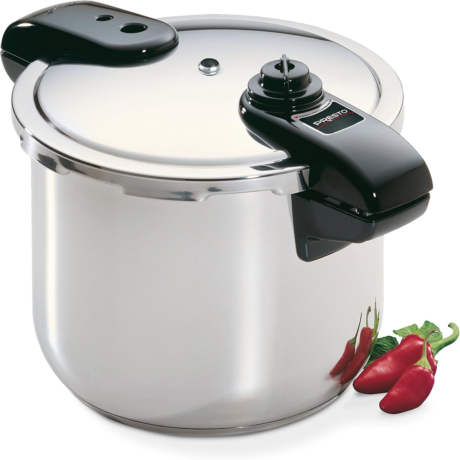 Presto 01370 8-Quart Stainless Steel Pressure Cooker - Image 2