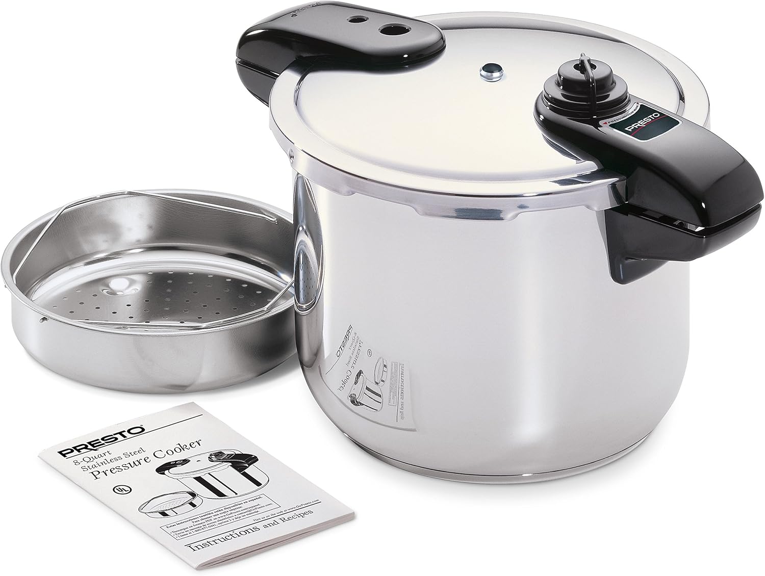 Presto 01370 8-Quart Stainless Steel Pressure Cooker - Image 4