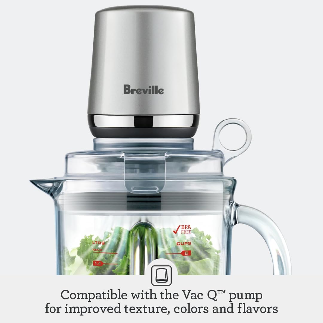 Breville BBL620SIL Fresh and Furious Blender, Silver - Image 5