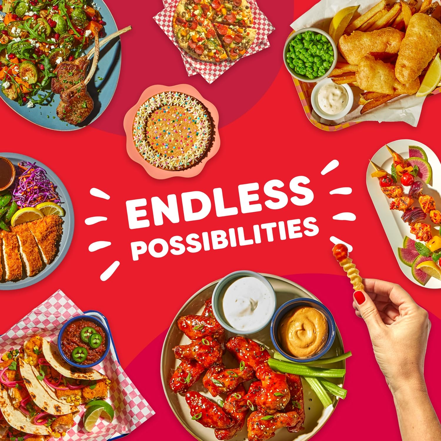 Instant Pot Vortex Plus 6QT XL Air Fryer, 6-in-1, Broils, Dehydrates, Crisps, Roasts, Reheats, Bakes for Quick Easy Meals, 100+ In-App Recipes, Dishwasher-Safe, from the Makers of Instant Pot, Black - Image 9