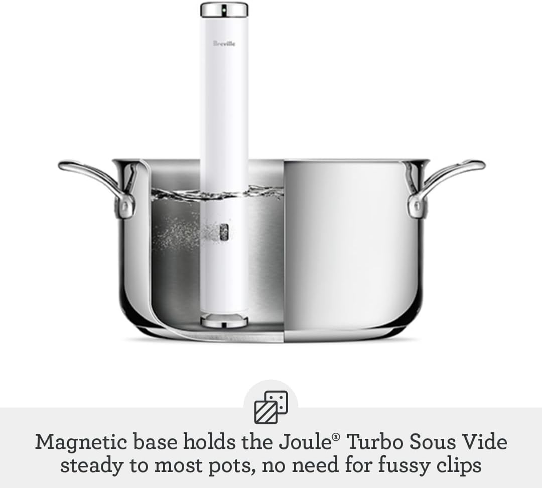 Breville BSV600PSS Joule Turbo Sous Vide Machine, Polished Stainless Steel - Image 6