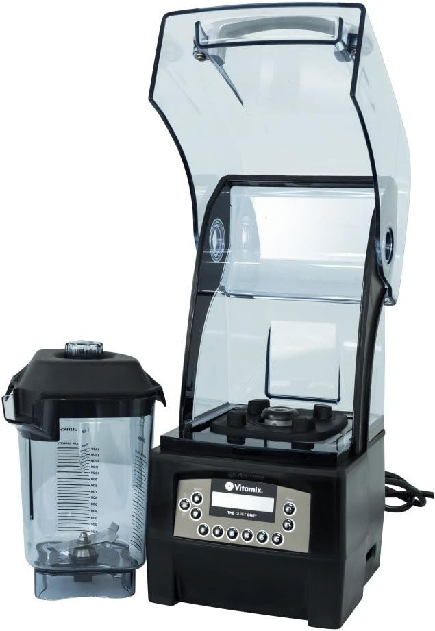 Vitamix 36019 The Quiet One On-Counter Bar Type 48 Oz Blender, black/clear - Image 3