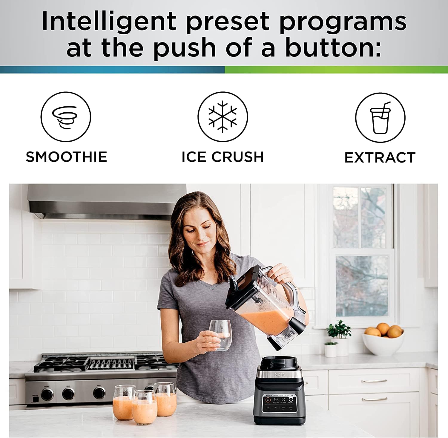 Ninja BN751 Professional Plus DUO Blender, 1400 Peak Watts, 3 Auto-IQ Programs for Smoothies, Frozen Drinks & Nutrient Extractions, 72-oz. Total Crushing Pitcher & (2) 24 oz. To-Go Cups, Black - Image 6