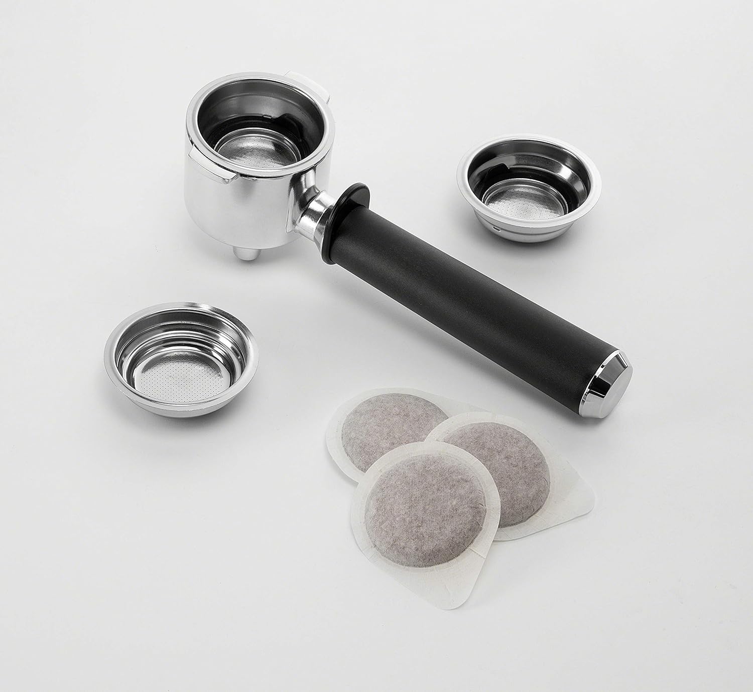 De'Longhi All-in-One Combination Coffee Maker & Espresso Machine + Advanced Adjustable Milk Frother for Cappuccino & Latte + Glass Coffee Pot 10-Cup, COM532M black - Image 5