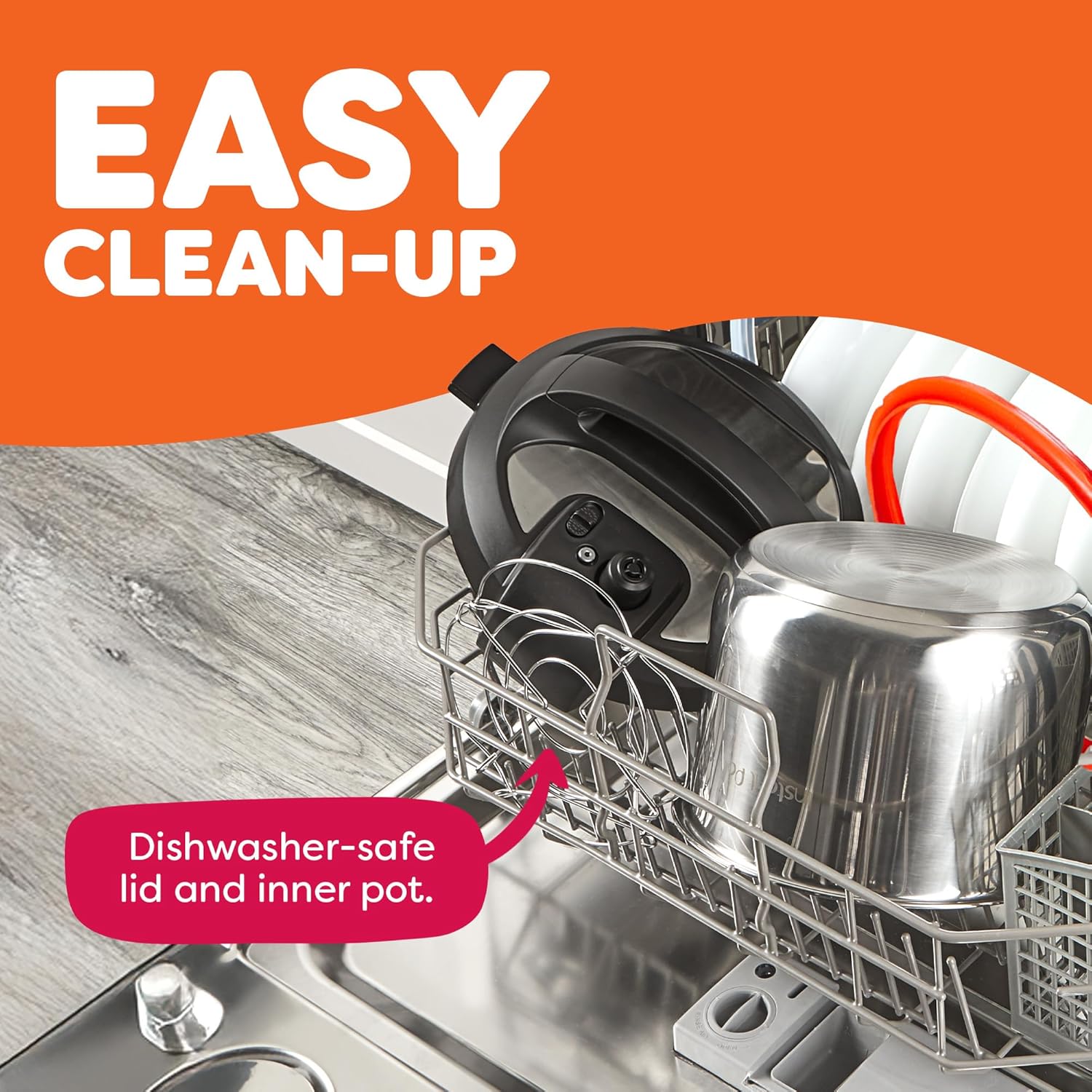 Instant Pot Duo Plus 9-in-1 Multicooker, Pressure Cooker, Slow Cook, Rice Maker, Steamer, Sauté, Yogurt, Warmer & Sterilizer, Includes App With Over 800 Recipes, Stainless Steel, 6 Quarts - Image 8