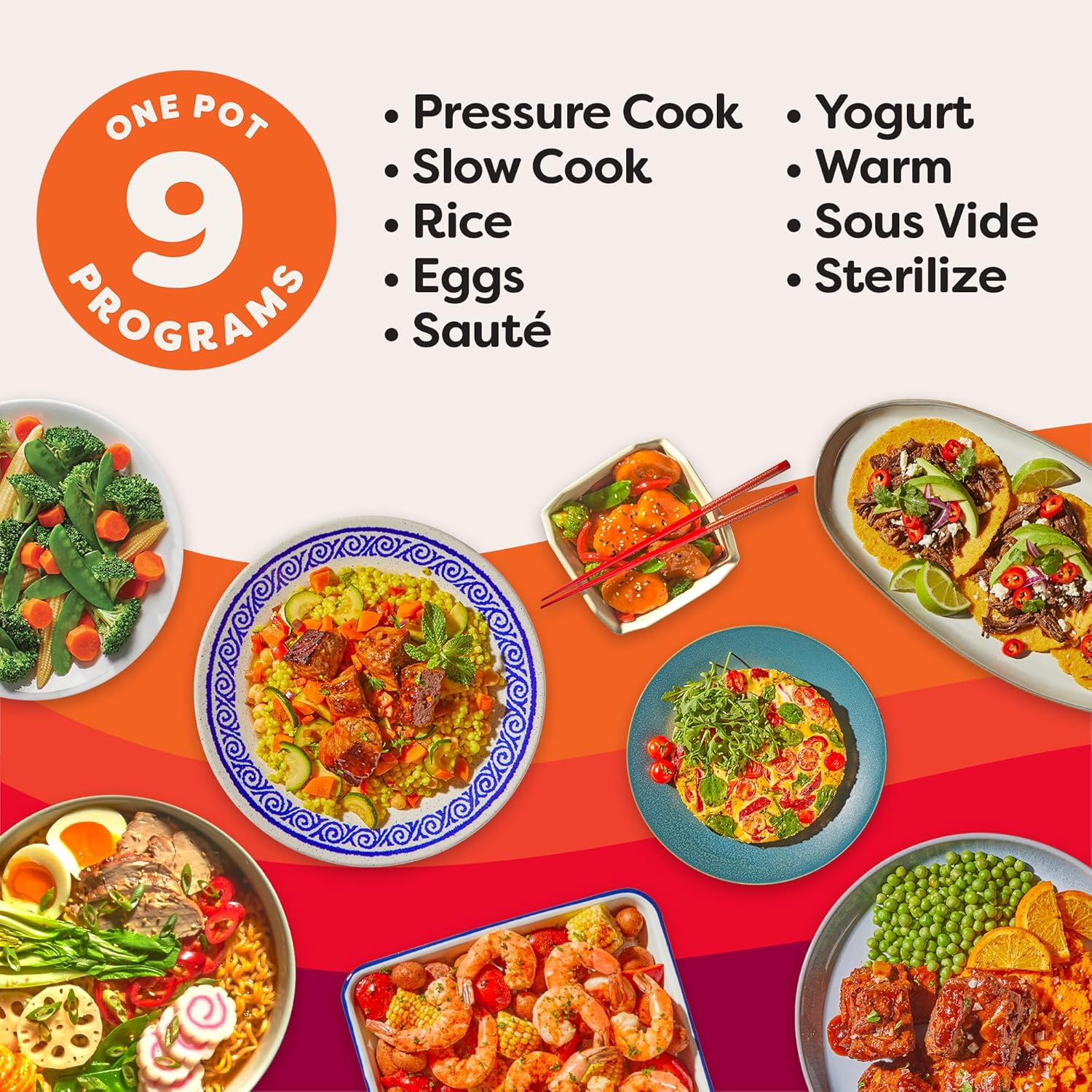 Instant Pot Duo Plus 9-in-1 Multicooker, Pressure Cooker, Slow Cook, Rice Maker, Steamer, Sauté, Yogurt, Warmer & Sterilizer, Includes App With Over 800 Recipes, Stainless Steel, 6 Quarts - Image 3