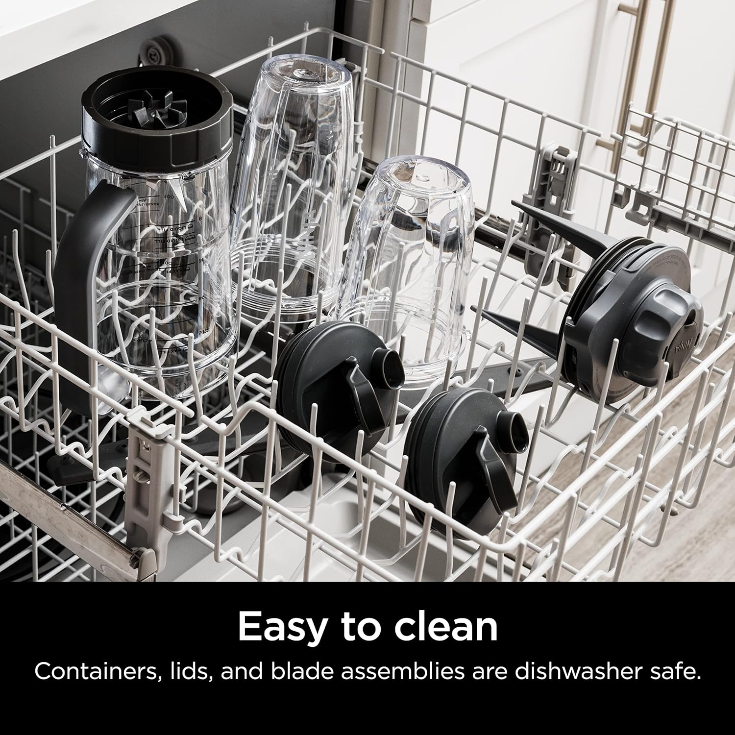 Ninja SS151 TWISTi Blender DUO, High-Speed 1600 WP Smoothie Maker & Nutrient Extractor* 5 Functions Smoothie, Spreads & More, smartTORQUE, 34-oz. Pitcher & (2) To-Go Cups, Gray - Image 5