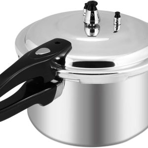 Barton 8 Quart Pressure Canner Release Valve Aluminum Canning Pot Cooker Pot Stove Top Instant Fast Cooking Pot (8QT)