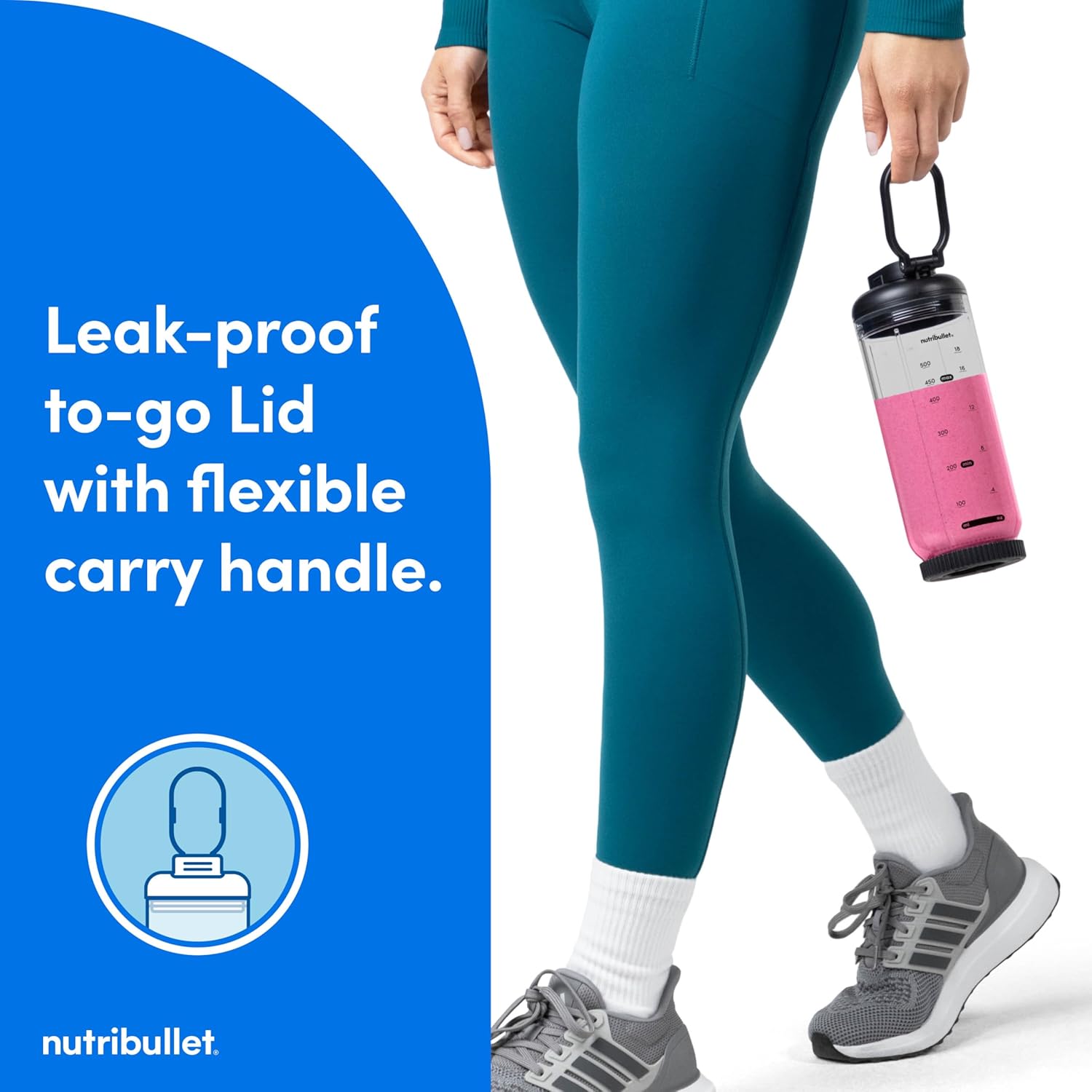 nutribullet Flex portable blender NBPB50200, Gunmetal Gray - Image 8