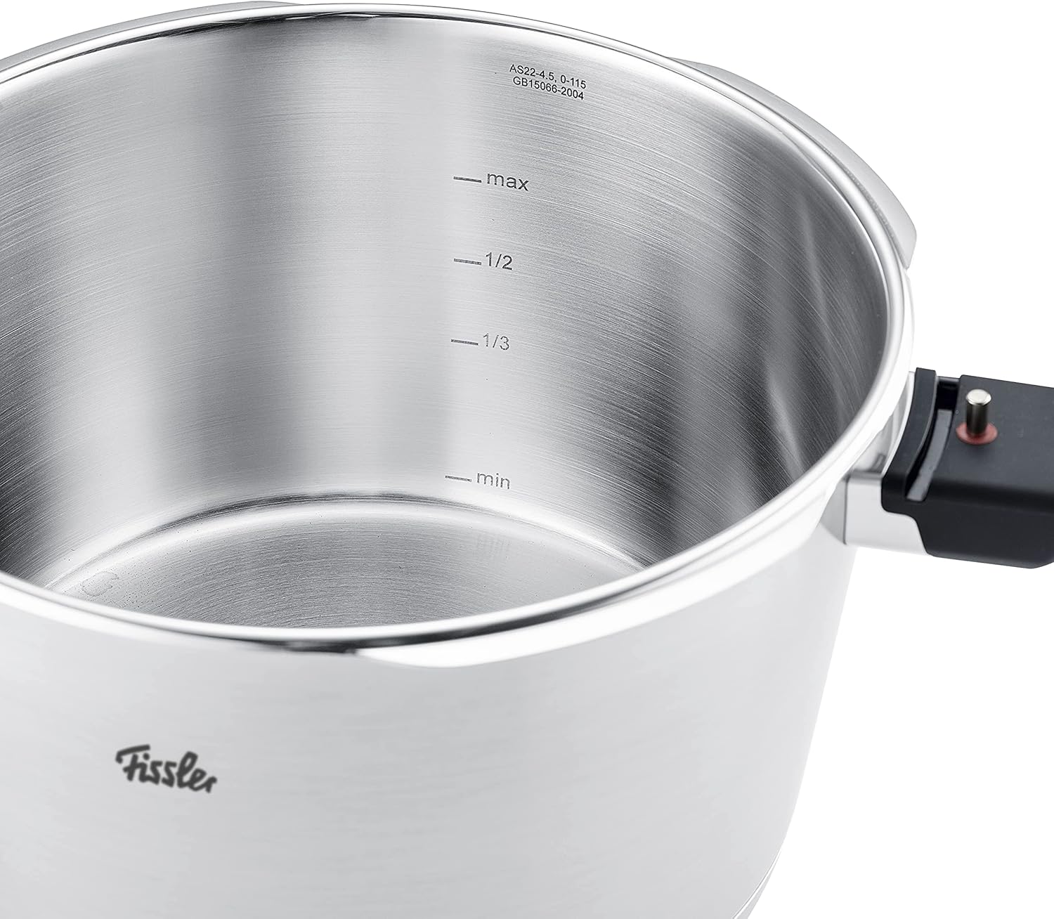Fissler Vitaquick Premium 3 Piece Set, 3.7 Quart and 6.3 Quart Pressure Cooker with Glass Lid - Image 7