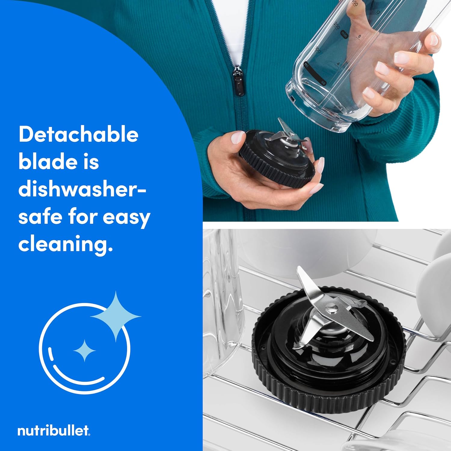 nutribullet Flex portable blender NBPB50200, Gunmetal Gray - Image 6