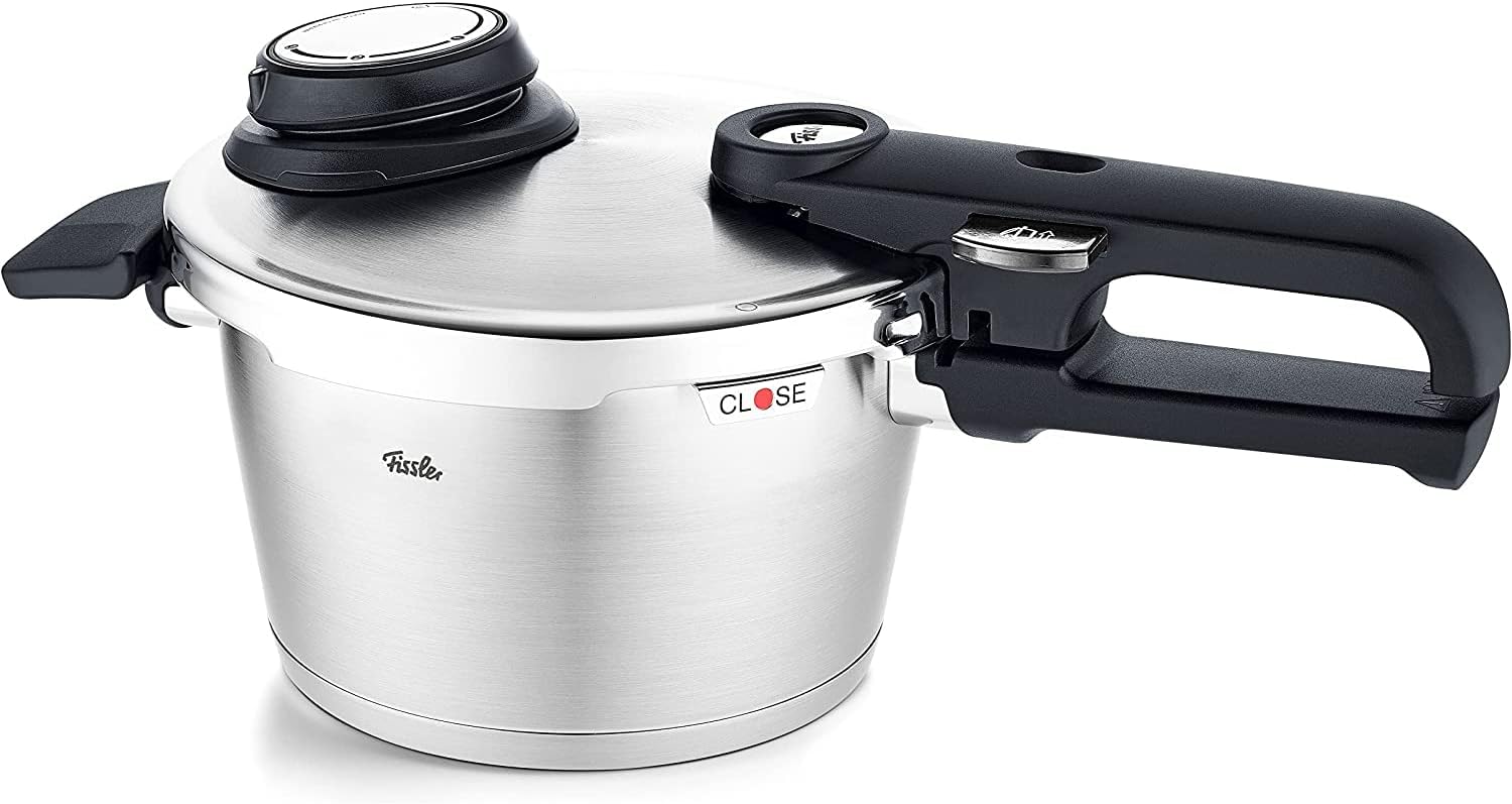 Fissler Vitavit Premium Pressure Cooker with Steamer Insert, 2.6 Quart - Image 4
