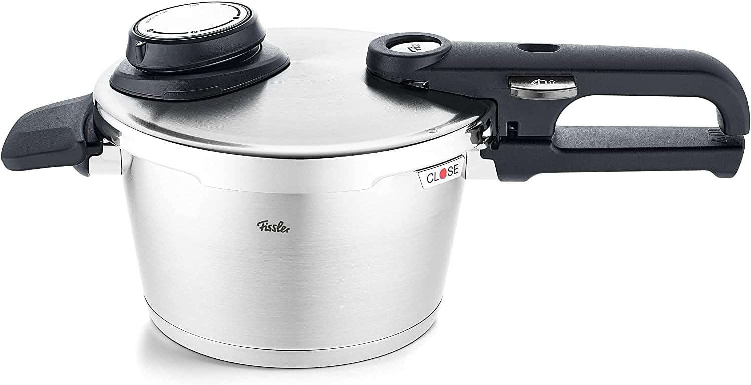 Fissler Vitavit Premium Pressure Cooker with Steamer Insert, 2.6 Quart - Image 3