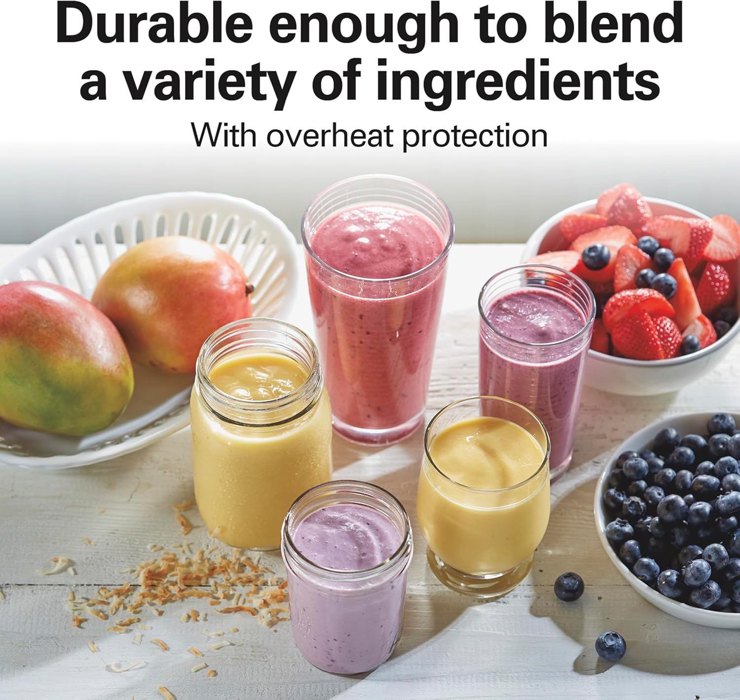 Hamilton Beach Portable Blender for Shakes and Smoothies, 14 Oz BPA Free Travel Cup & Lid, Durable Stainless Steel Blades, Personal Smoothie Blender, Raspberry, 51131G - Image 6