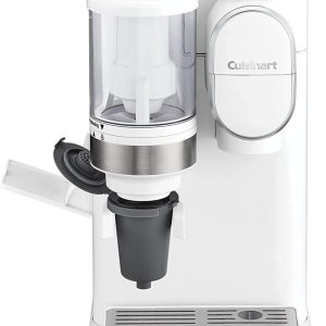 Cuisinart Single-Serve Coffee Maker + Coffee Grinder with 8 oz., 10 oz., and 12 oz. Serving Size, Compatible with Single-Cup Pods, 48-Ounce Removable Reservoir, Stainless Steel, DGB-2W