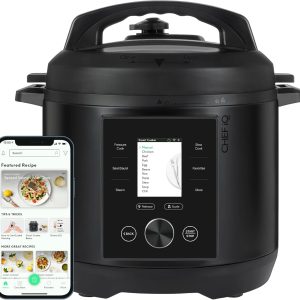CHEF iQ Smart Pressure Cooker with WiFi and Built-in Scale - Easy-to-Use 10-in-1 Multicooker with 500+ Guided Recipes - Rice Cooker, Slow Cooker, Instant Meals for Foodies - 6 Quart - Family Size