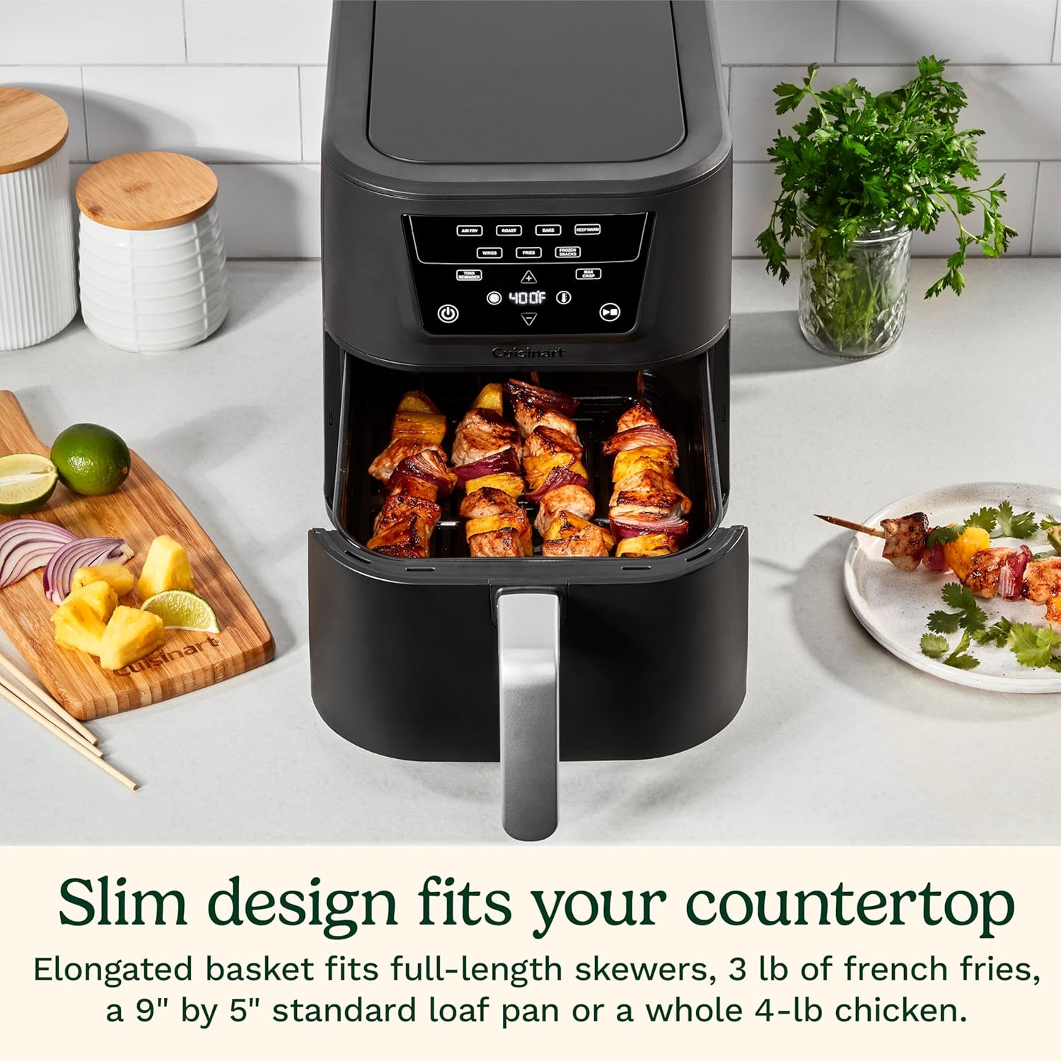 Cuisinart CompactMax™ 8-Qt Basket Air Fryer, AIR-210 - Image 3