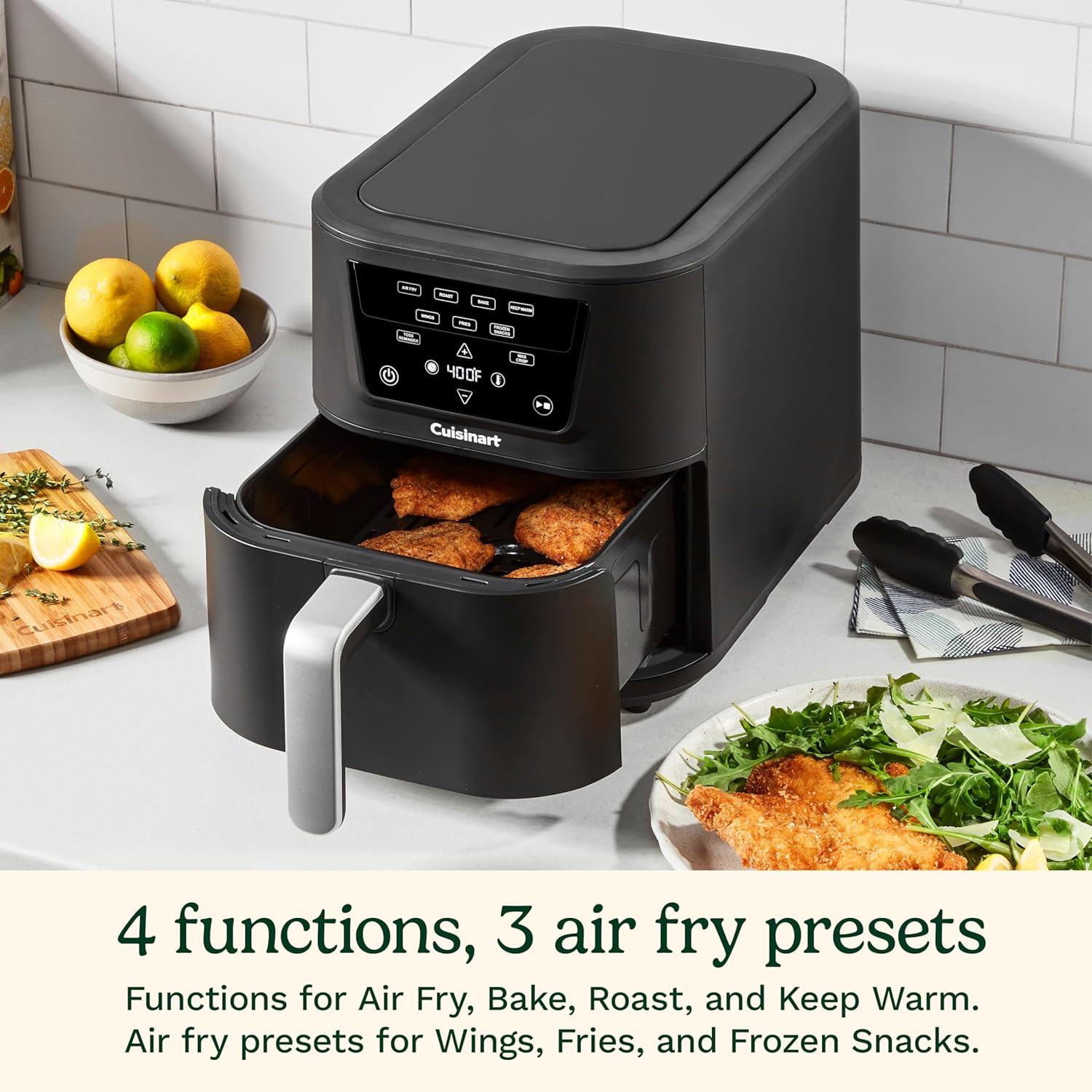 Cuisinart CompactMax™ 8-Qt Basket Air Fryer, AIR-210 - Image 2