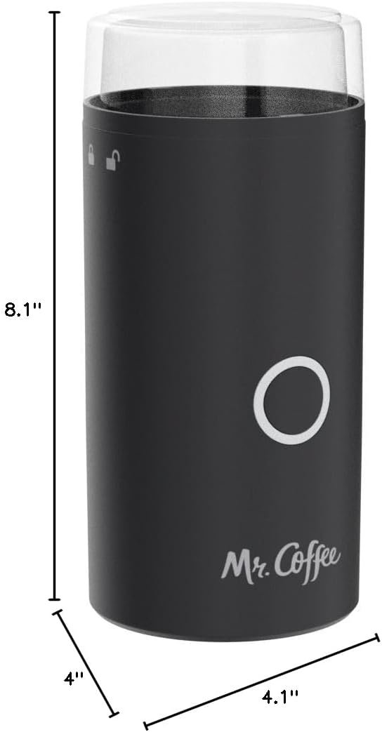 Mr. Coffee Simple Grind 14 Cup Coffee Grinder Black - Image 7