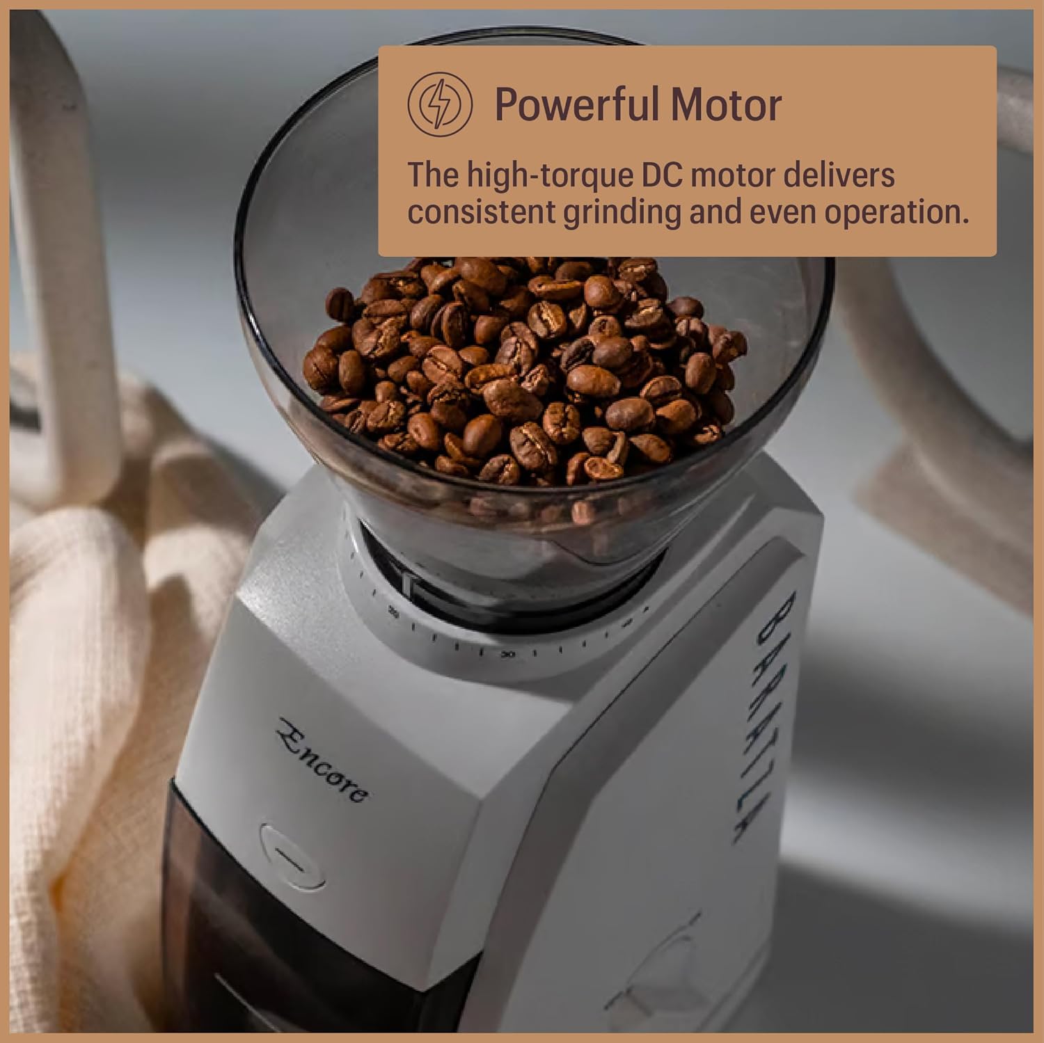 Baratza Encore Coffee Grinder ZCG485BLK, Black - Image 9