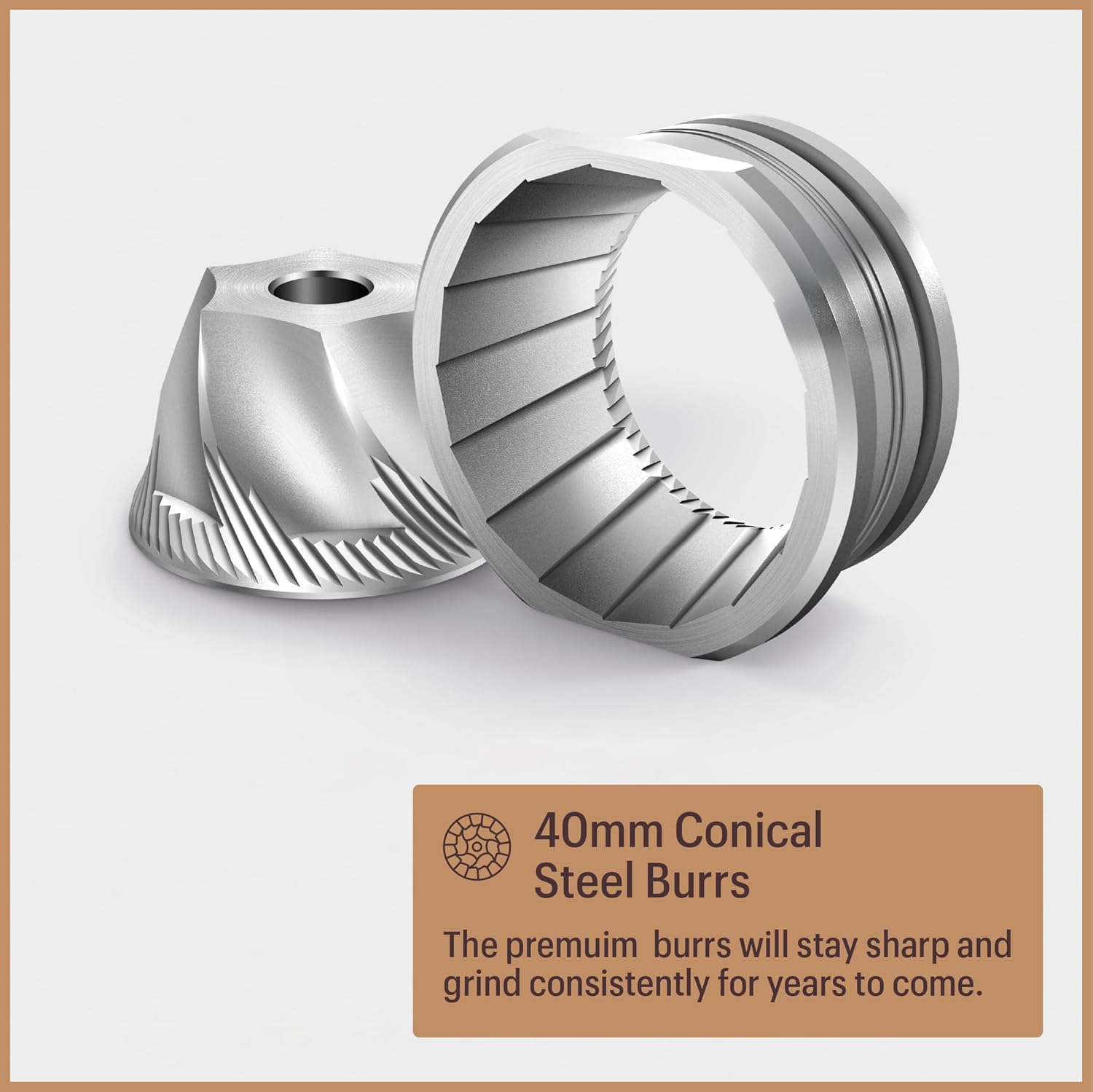 Baratza Encore Coffee Grinder ZCG485BLK, Black - Image 5