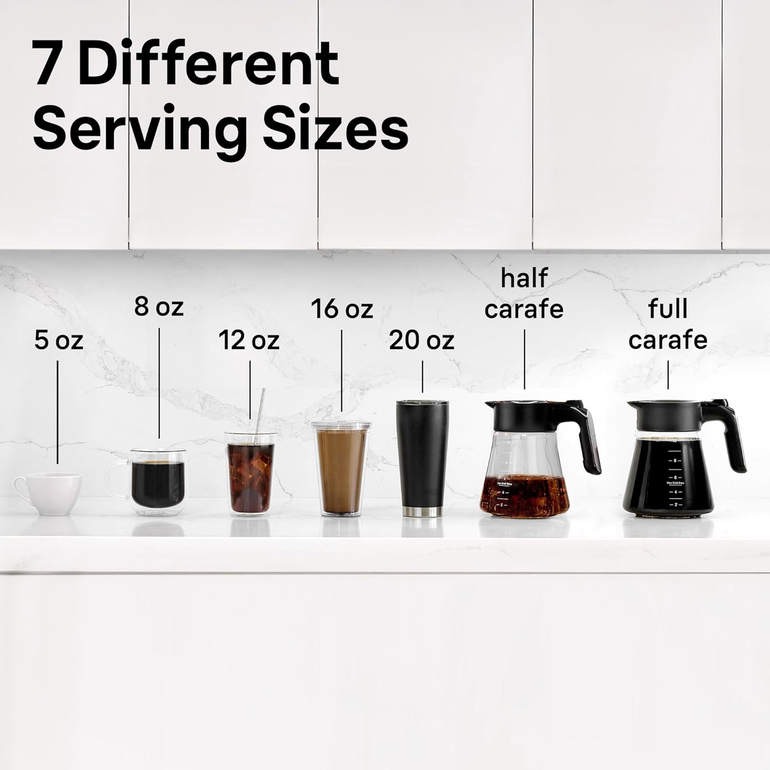 Braun MultiServe Plus 10-Cup Drip Coffee Maker - Hot & Cold Multi-Serve Brewer with Timer and Auto Start, Hot Water Dispenser, Over Ice Function, Stainless Steel & Pod-Free Design, KF9370SI - Image 4