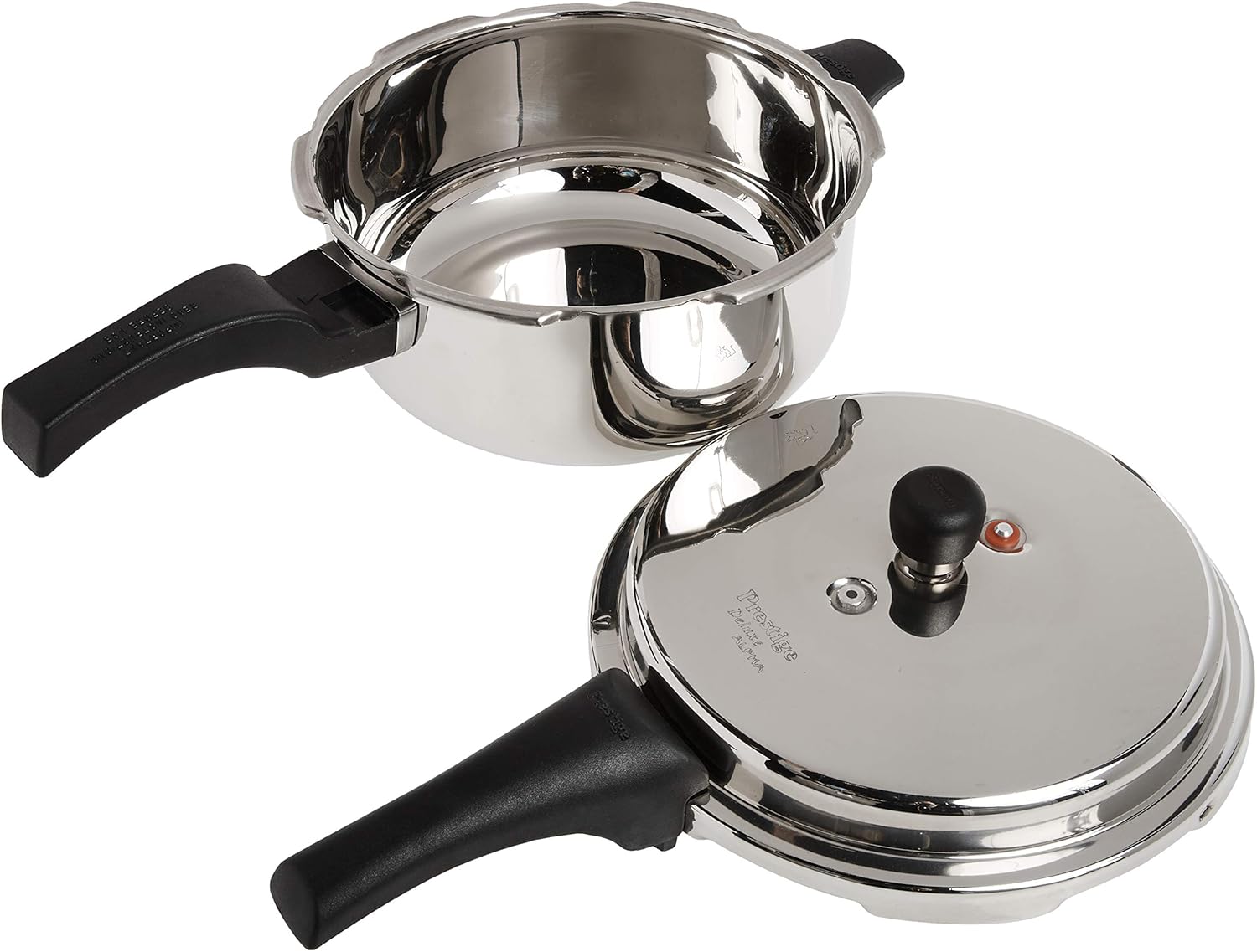 Prestige Deluxe Stainless Steel Deep Pressure Pan 5 liters - Image 4