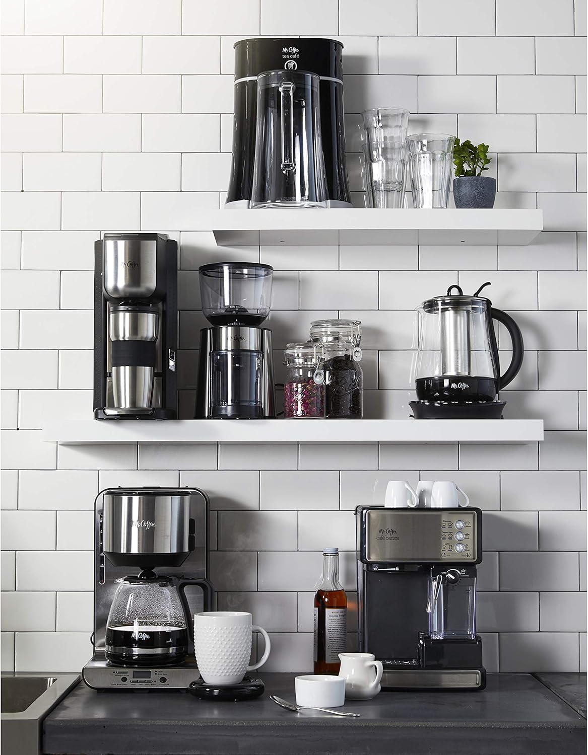 Mr. Coffee Automatic Burr Mill Coffee Grinder with 18 Custom Grinders Silver - Image 11