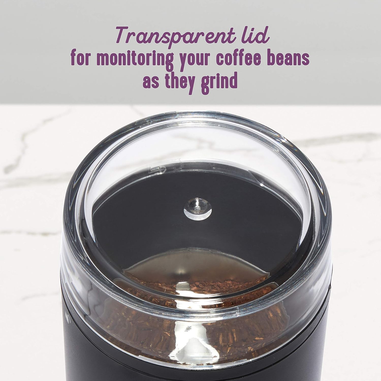 Mr. Coffee Simple Grind 14 Cup Coffee Grinder Black - Image 6